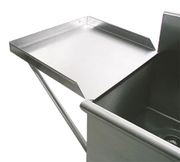 Advance Tabco N-54-24-X Stainless Steel 18 Gauge Special Value Drainboard