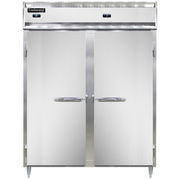 Continental Refrigerator DL2RFE 57" W Two-Section Solid Door Reach-In Designer Line Refrigerator/Freezer