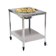 Lakeside PB712 30 qt. Stainless Steel Mobile Mixing Bowl Stand