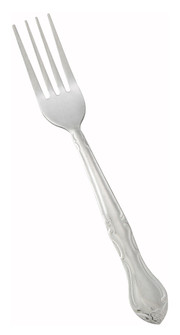 Winco 0004-05 7-1/4" Stainless Steel Dinner Fork (Contains 1 Dozen)