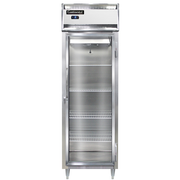 Continental Refrigerator DL1FS-SS-GD 26" W One-Section Glass Door Reach-In Designer Line Freezer - 115 Volts