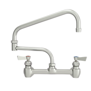Fisher 59854 16" Stainless Steel Swing Spout Faucet With 8" Centers
