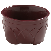 Dinex DX530061 Fenwick 9 oz Cranberry Insulated Bowl - 48/Case