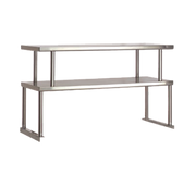 Advance Tabco TOS-2 Food Table Overshelves Double