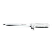 Dexter S133-8PCP 8" White Sani-Safe Fillet Knife with Polypropylene Handle