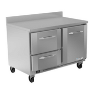 Victory VWRD48HC-2 48" W Two-Section One Door Worktop Refrigerated Counter