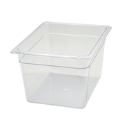 Winco SP7208 1/2 Size Polycarbonate Poly-Ware Food Pan