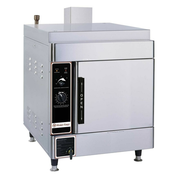 Market Forge SIRIUS II-4-NG 24" W 4 Pans Stainless Steel Natural Gas Sirius II Convection Steamer - 27,000 BTU