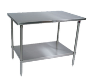 John Boos ST6-3030SSK-X 30"W x 30"D Stainless Steel Work Table