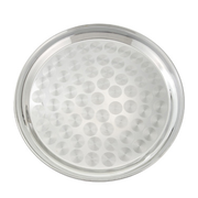 Winco STRS-14
 14"
 Stainless Steel
 Round
 Swirl Service Tray