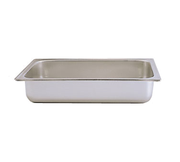 American Metalcraft CDWP26 9 Qt. Stainless Steel Rectangular Chafer Water Pan