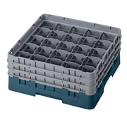 Cambro 25S638414 Camrack Glass Rack With (3) Soft Gray Extenders