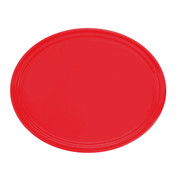 Cambro 2700510 22" Red Oval Serving Camtray