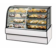 Federal Industries CGR5948DZ 59.13" W   Vertical Dual Zone Bakery Case Refrigerated Left Non-Refrigerated Right