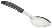 Winco BHOP-11 11" 1.2mm Thick Stainless Steel Basting Spoon