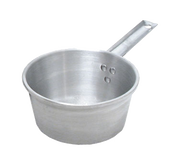 Town 35403/DZ 3 Qt. Aluminum Sauce Pan - 1 Dozen