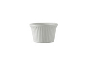 Tuxton BWX-0152 2-1/4" 1-1/2 Oz. Ceramic White Round Ramekin (4 Dozen Per Case)