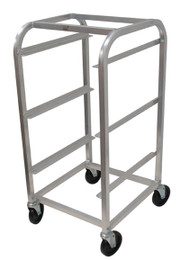 Advance Tabco BC3-X 20.38" W x 40.88" H Aluminum Square Tubular Frame Bus Box Cart