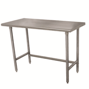 Advance Tabco TELAG-243-X 36" W x 24" D 16 Gauge 430 Stainless Steel Special Value Work Table