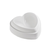 Matfer Bourgeat 258306 Silikomart 3D Mold "Amore" 20-1/3 Oz. 5-5/8"L x 5-2/5"W x 2"H Heart Silicone