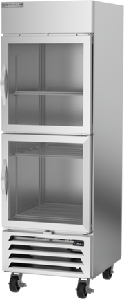 Beverage Air HBR23HC-1-HG 27.25" W One-Section Glass Door Reach-In Horizon Series Refrigerator