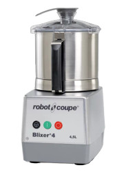 Robot Coupe Blixer4 Food Processor with 4.5 Liter Stainless Steel Bowl and Single Speed - 1 1/2 hp