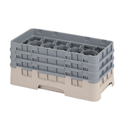Cambro 17HS638184 Camrack Glass Rack With (3) Soft Gray Extenders