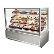 Federal Industries ITD4826-B18 48" W Straight Glass Italian Non-Refrigerated Display Case