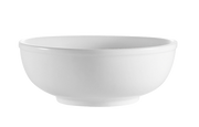 CAC China MB-9 9.5" Dia. 60 Oz. Super White Porcelain Round Clinton Salad or Pasta Bowl (1 Dozen)