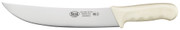 Winco KWP-90 9.5" White Cimeter Knife with Polypropylene Handle