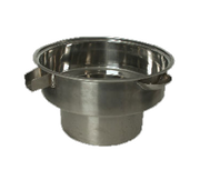 Town 229016STM Range Steamer Pot With Fill & Overlow 33 Quart Stainless Steel