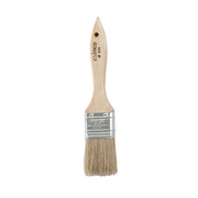 Winco WBR-15 Pastry Brush 1-1/2" Wide Boar Hair Bristles Wooden Handle Metal Ferrules