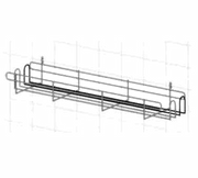 Metro SR24BR Smartwall Grid-Mount Spice Rack 22-1/2"W Brite Zinc Finish