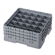 Cambro 25S638151 Camrack Glass Rack With (3) Soft Gray Extenders
