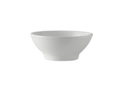 Tuxton BWB-2508 6-3/4" 25 Oz. Ceramic White Round Menudo/Salad Bowl (1 Dozen)