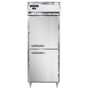 Continental Refrigerator DL1FES-SS-HD 28.5" W One-Section Solid Door Reach-In Designer Line Wide Freezer - 115 Volts