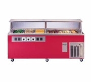 Piper Products R1H-2CI Hot And Cold Reflections Serving Counter 50" x 30" x 36" Ice Cooled Cold Pan