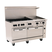 Vulcan 60SS-6B24GT 60" Gas Restaurant Range - 30,000 BTU