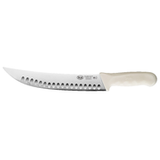 Winco KWP-93 9.5" White Cimeter Knife with Polypropylene Handle