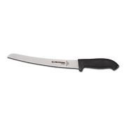 Dexter SG147-10SCB-PCP 10" Scalloped Edge SofGrip Bread Knife with Soft Rubber Grip Handle