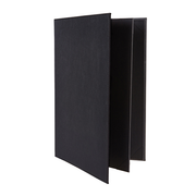 Winco LMF-814BK Black Menu Cover