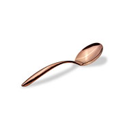 Bon Chef 9463HFRG 1 Oz. Rose Gold EZ Use Banquet Serving Spoon