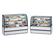 Federal Industries CGR7748 77.13" W Curved Glass Refrigerated Bakery Case