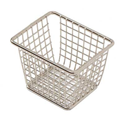 American Metalcraft FBSR43 Stainless Steel Rectangular Snack and Fry Basket