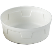 Dinex DXHH27B 6 oz. Polypropylene Soup Bowl