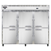 Continental Refrigerator 3RFFE-SA-HD 85.5" W Three-Section Solid Door Reach-In Extra-Wide Refrigerator/Freezer