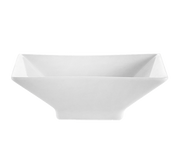 CAC China CTY-36 12 Oz. Super White Porcelain Square CitySquare Bowl (3 Dozen Per Case)