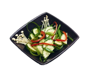 Bon Chef 9110PWHT White Square Salad Bowl