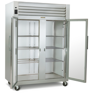 Traulsen Rht226Wut-Fhg 58" W Two-Section Glass Door Reach-In Spec-Line Refrigerator