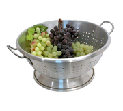 Town 37316/DZ 16 Qt. Aluminum Colander - 1 Dozen